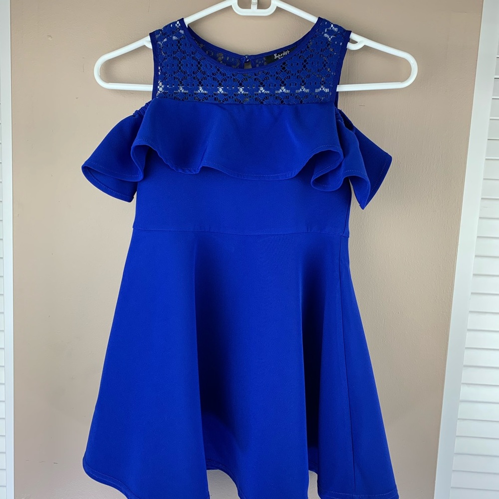 Bardot Jr Open Shoulder Dress
